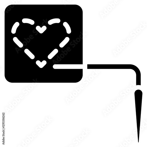 Applique Vector Icon