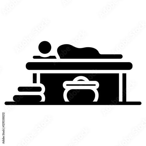 Hotel Spa Vector Icon