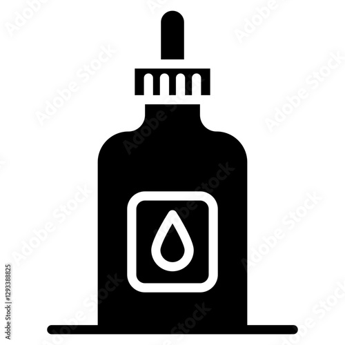 Chemical Solvent Vector Icon
