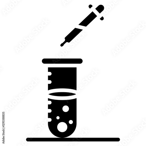 Chemical Sample Vector Icon