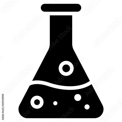 Erlenmeyer Flask Vector Icon