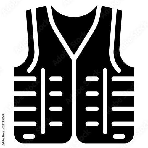 Safety Vest Vector Icon