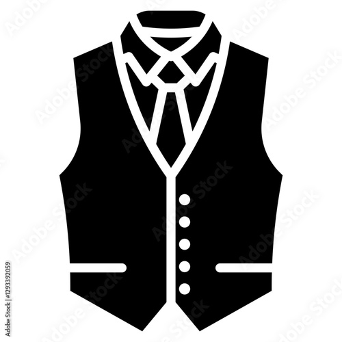 Waistcoat Vector Icon