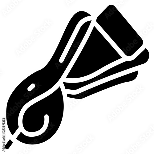 Hair Curlers Vector Icon