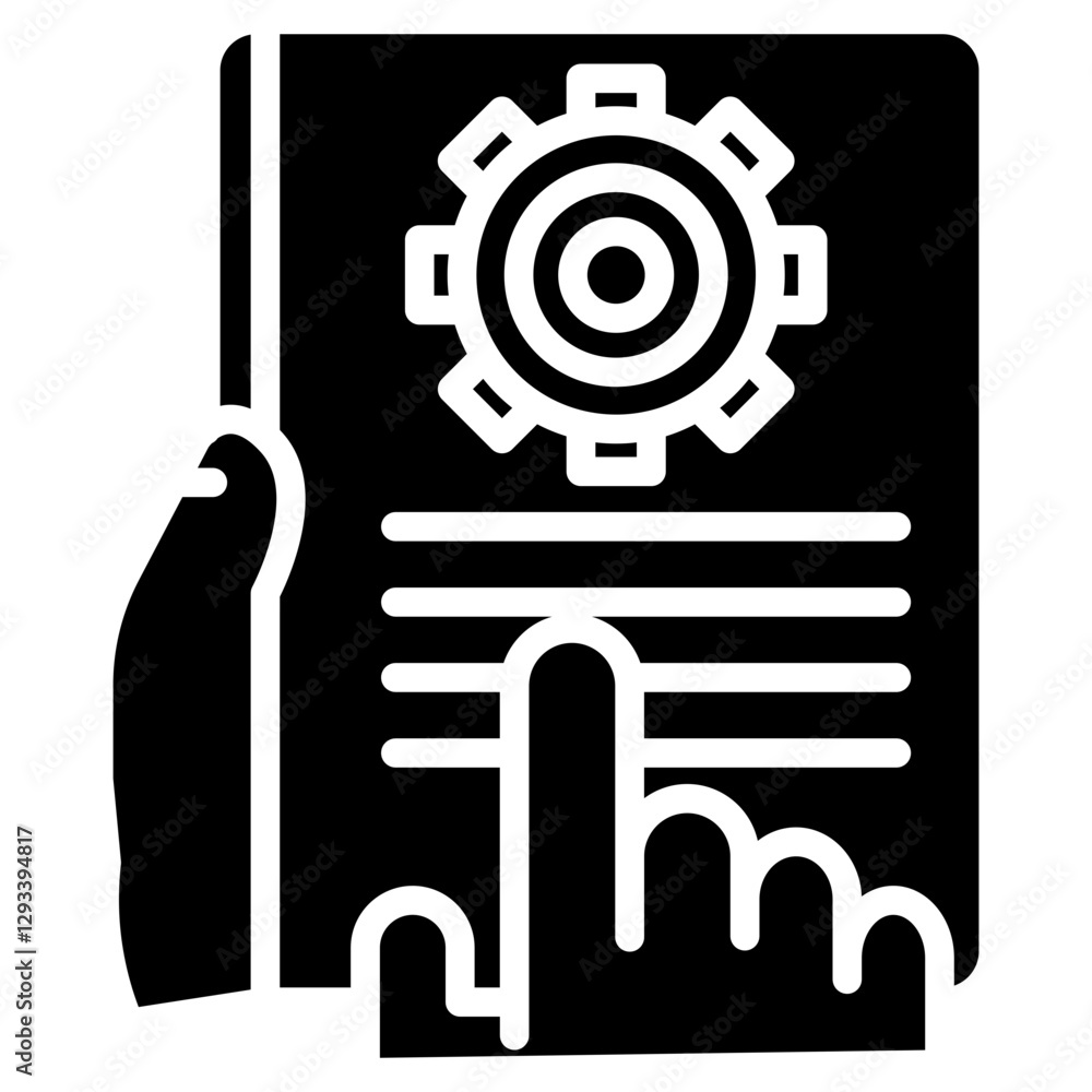 Repair Manual Vector Icon Repair Manual Vector Icon