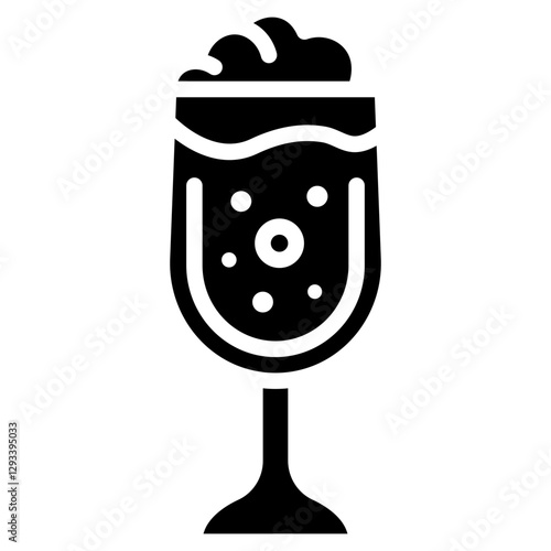 Bubbly Drink Vector Icon