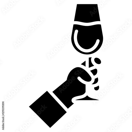 Midnight Toast Vector Icon