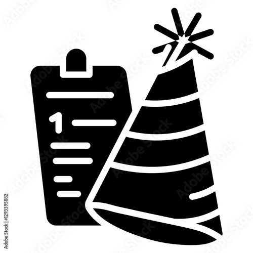 Party Reservation Vector Icon