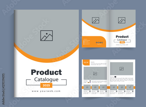 Creative product catalog brochure or fashion and multipurpose portfolio, catalogue template, furniture product catalog brochure. Modern product catalog design and catalogue design