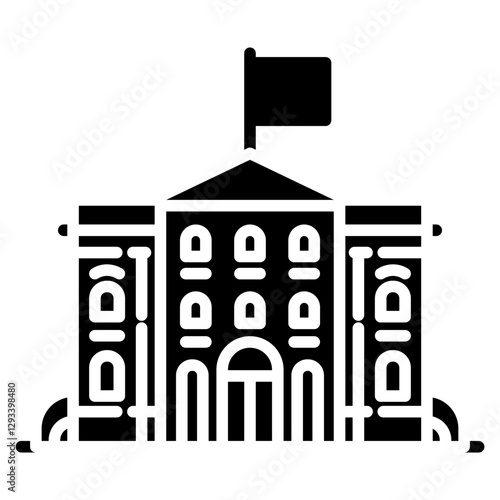 Consulate Vector Icon