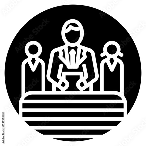 Citizenship Ceremony Vector Icon