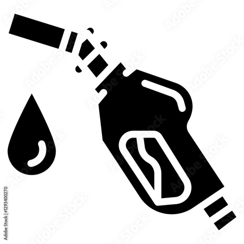 Fuel Nozzle Vector Icon