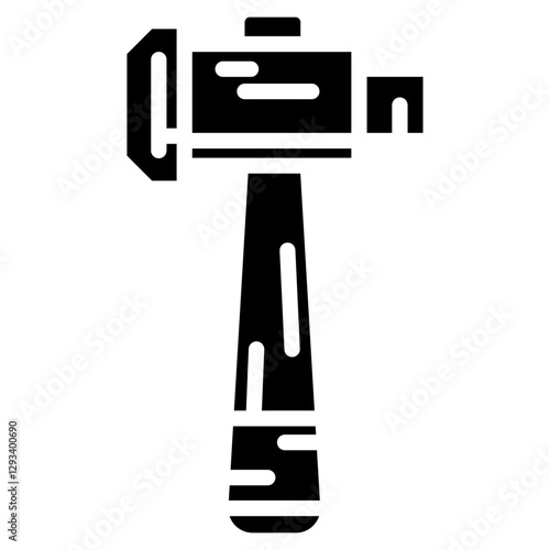 Blacksmith Hammer Vector Icon
