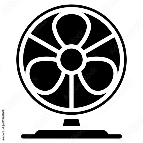 Industrial Fan Vector Icon