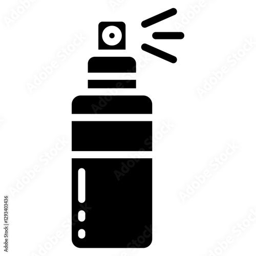 Deodorant Spray Vector Icon