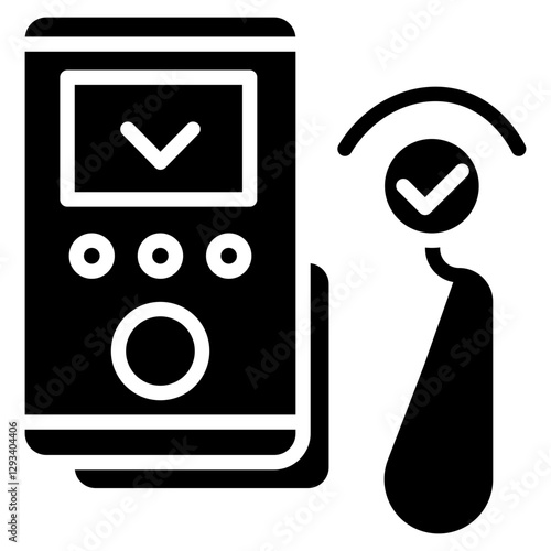 Lie Detector Vector Icon