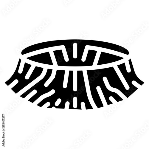 Crater Vector Icon