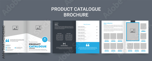 Creative product catalog brochure or fashion and multipurpose portfolio, catalogue template, furniture product catalog brochure. Modern product catalog design and catalogue design