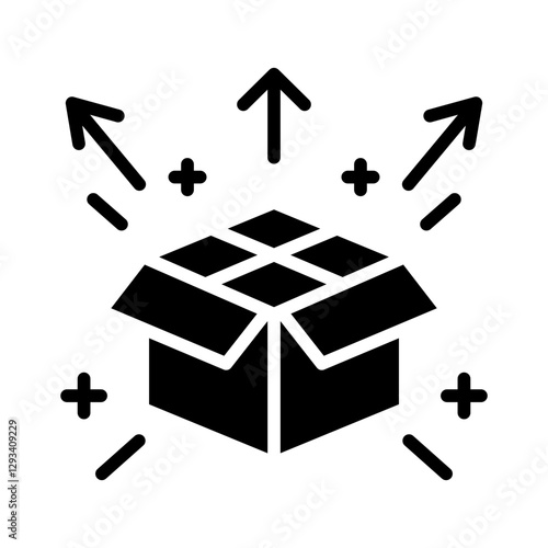 Bulk Shipment Vector Icon