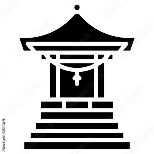 Shrine Vector Icon