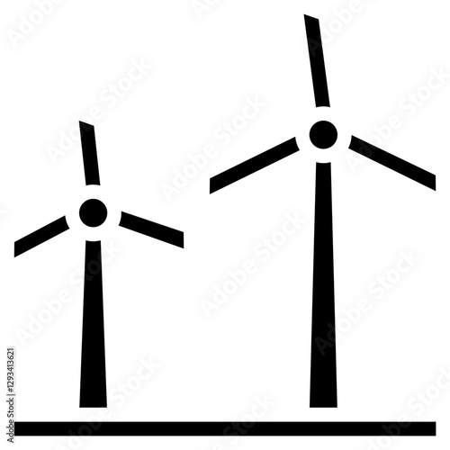 Air Turbine Vector Icon