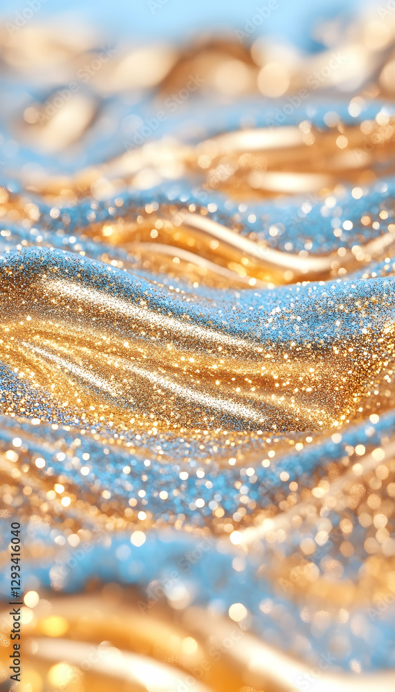 Abstract gold and blue liquid texture background. Possible use for design inspiration, website backgrounds Abstract gold and blue liquid texture background. Possible use for design inspiration, website backgrounds