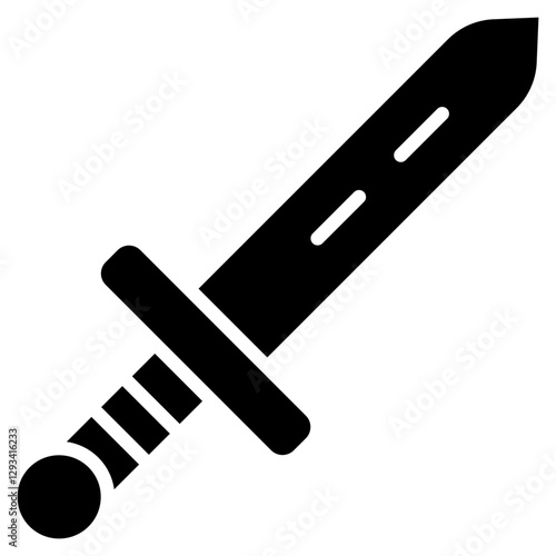 Foam Sword Vector Icon