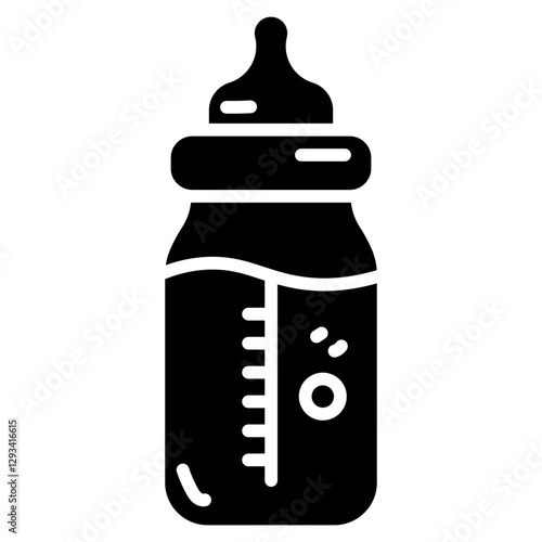 Baby Bottle Warmer Vector Icon