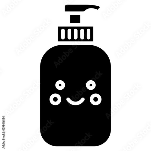 Baby Lotion Vector Icon