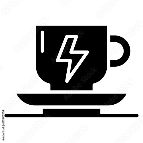 Coffee Energy Vector Icon
