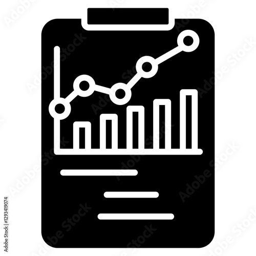 Predictive Reporting Vector Icon