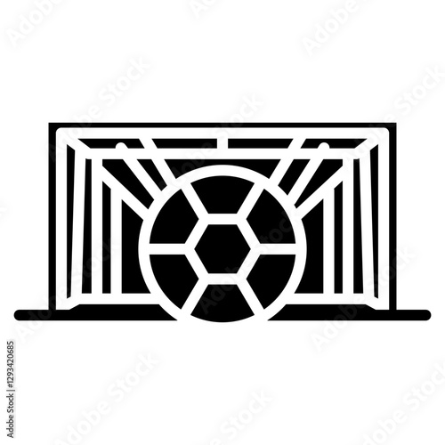 Soccer Penalty Spot Vector Icon