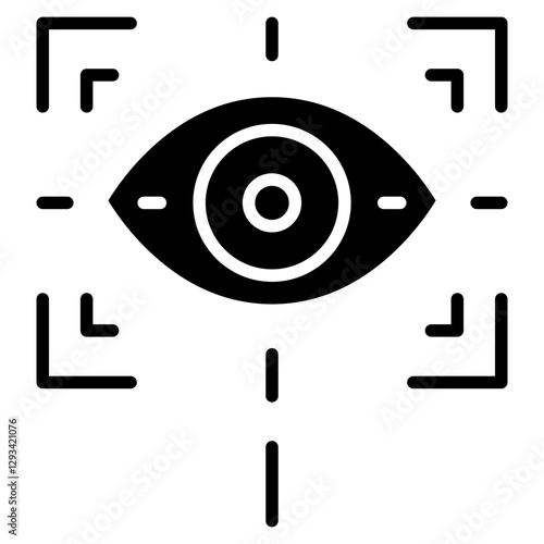 Eye Test Vector Icon