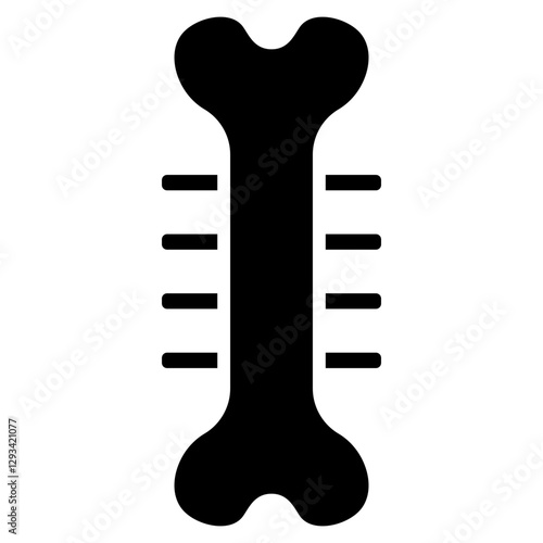 Bone Scan Vector Icon