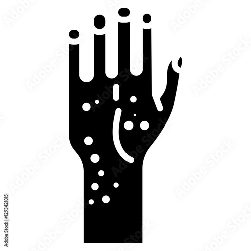 Skin Rash Vector Icon