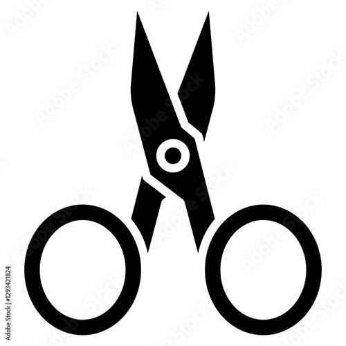 Surgical Scissors Vector Icon