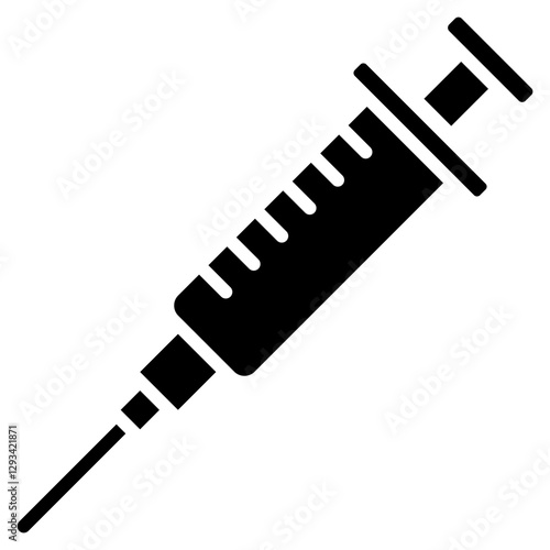 Allergy Shot Vector Icon