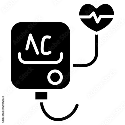 Blood Oxygen Level Vector Icon