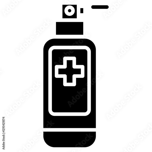 Antiseptic Spray Vector Icon