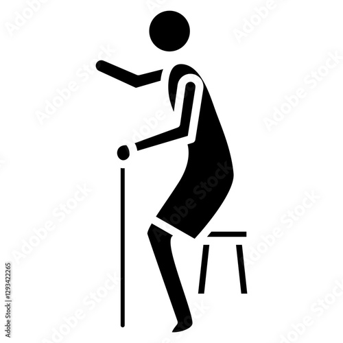 Geriatrics Vector Icon
