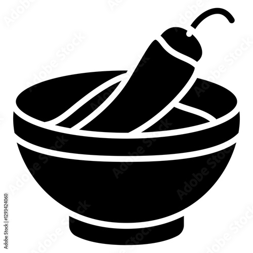 Chili Con Carne Vector Icon