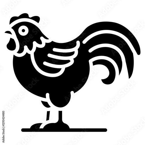 Hainanese Chicken Vector Icon