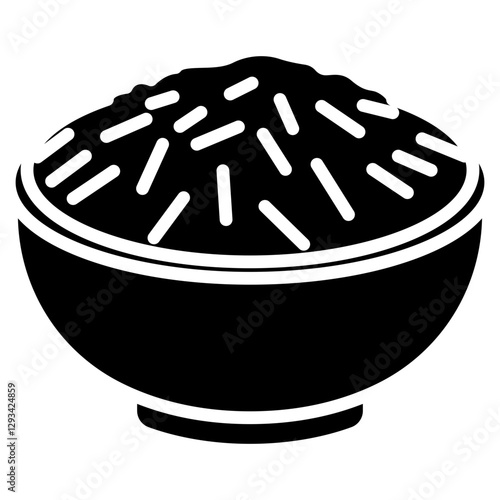 Jollof Rice Vector Icon