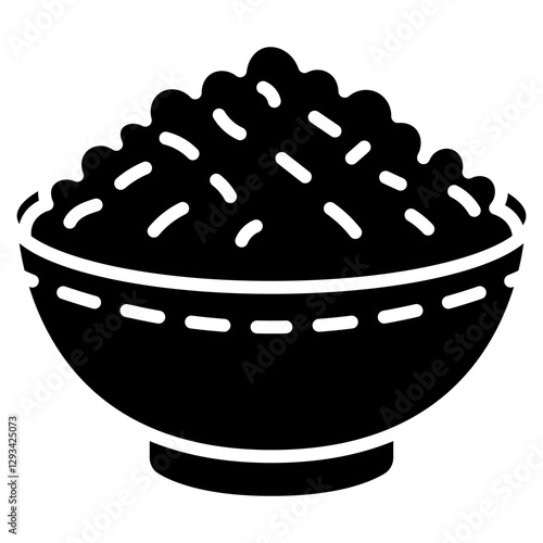 Sticky Rice Vector Icon
