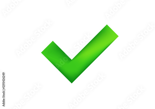 Free Download Simple green checkbox icon symbolizing task completion, approval, and confirmation. - GFXLoad
