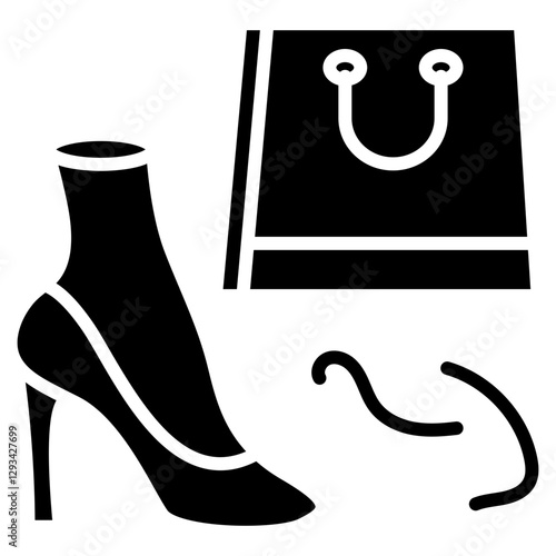 Hosiery Store Vector Icon