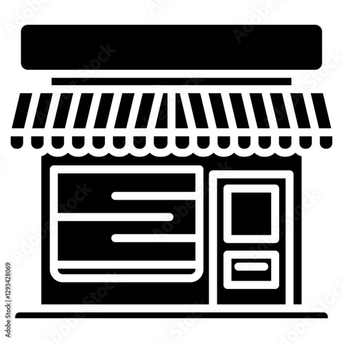 Souvenir Shop Vector Icon