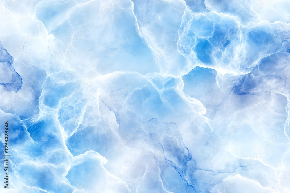 Obraz premium Abstract marble texture background, light blue. Possible use wallpaper, graphic design
