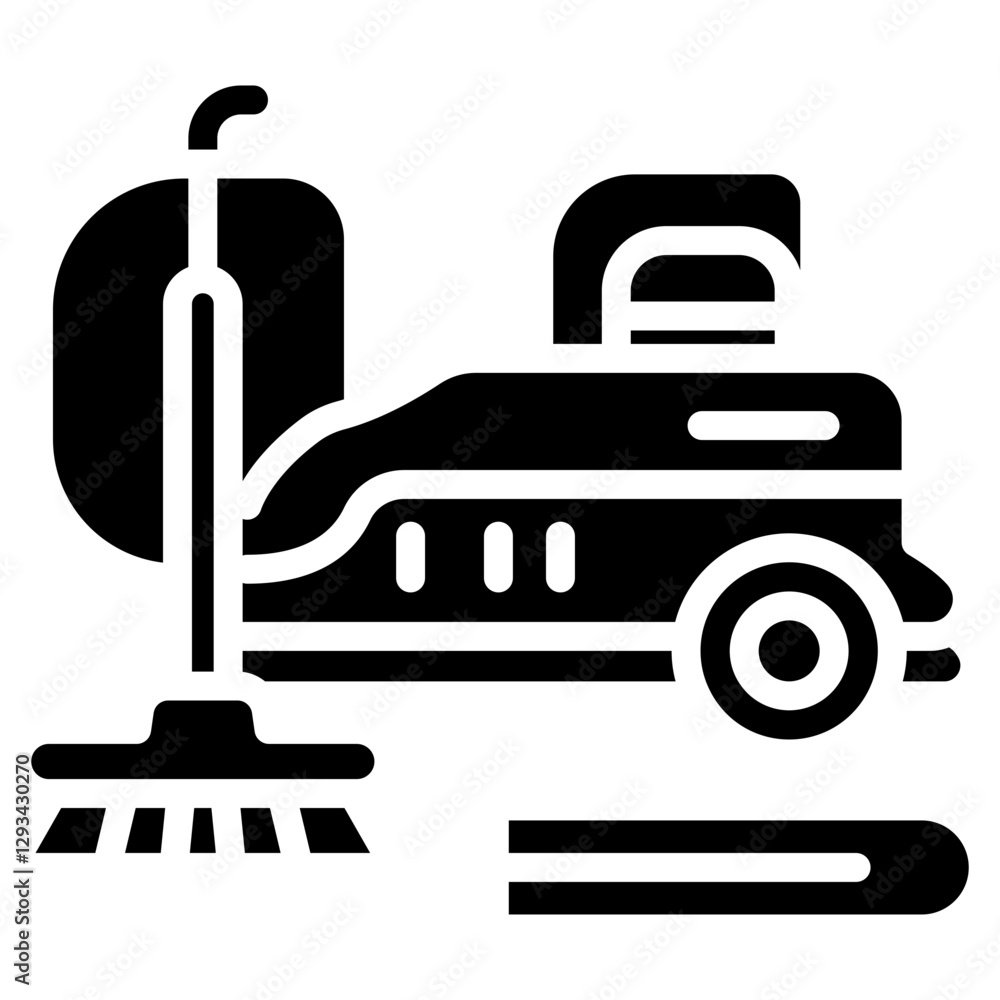 Obraz premium Carpet Shampooing Vector Icon