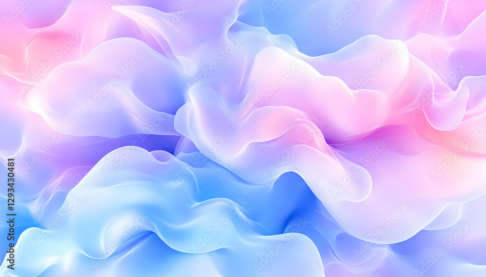 Obraz premium Abstract pastel liquid flowing